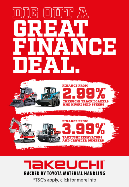 Takeuchi and Huski Finance Offer 2026